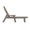 Flash Furniture Brown Adjustable Chaise Lounger with Cupholder LE-HMP-2017-414-BR-GG - alternate 4